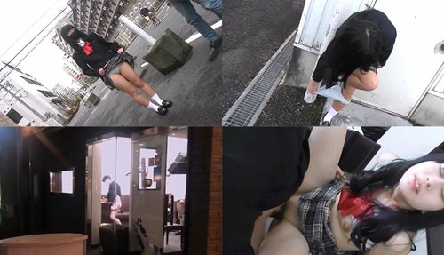 FC2 公開露出與群交：女孩學校前被強迫暴露，公開性愛表演
