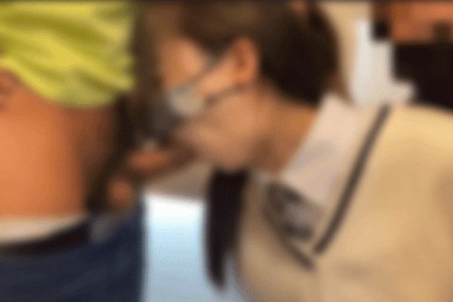 Seks 3P Amatur Tidak Berpenapis Beruniform: Rasa Dibuli!